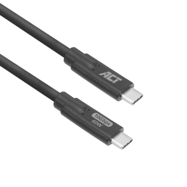 ACT Connectivity USB 3.0 10Gbps 60W USB Type-C kabel, 3 meter