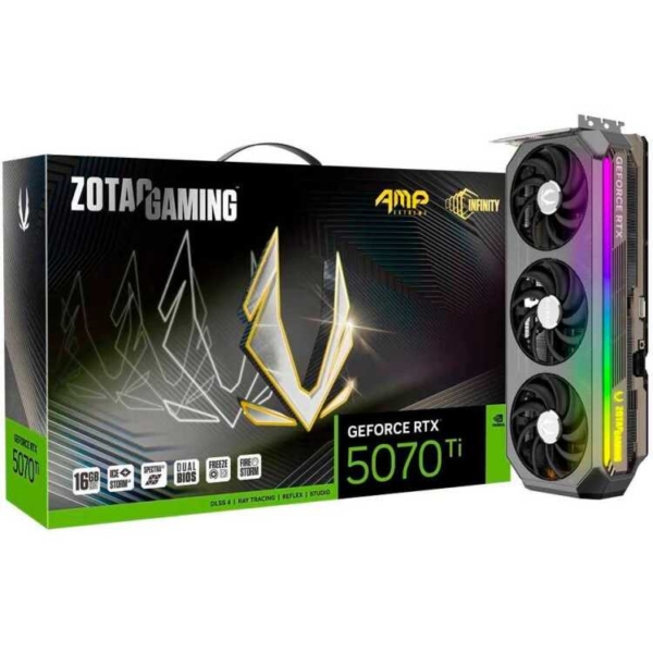 ZOTAC GeForce RTX 5070 Ti AMP Extreme INFINITY grafische kaart