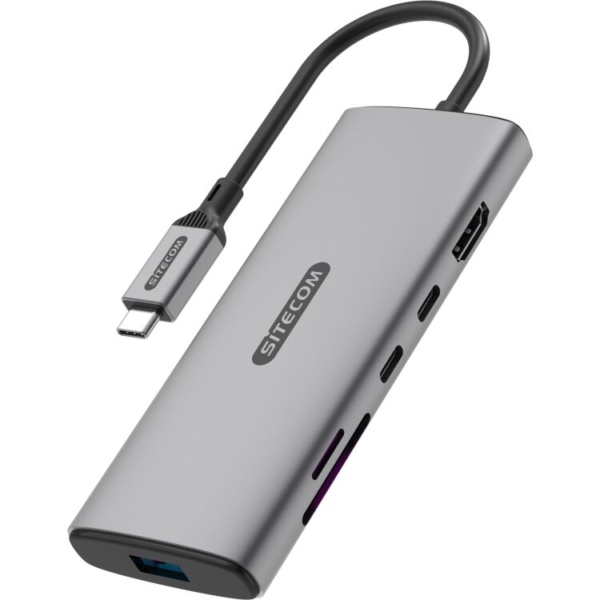 Sitecom 5 in 1 USB-C Multiport Adapter dockingstation