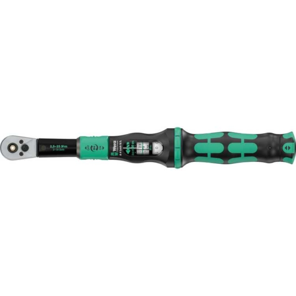 Wera Click-Torque Lock A 6 R/L draaimomentsleutel