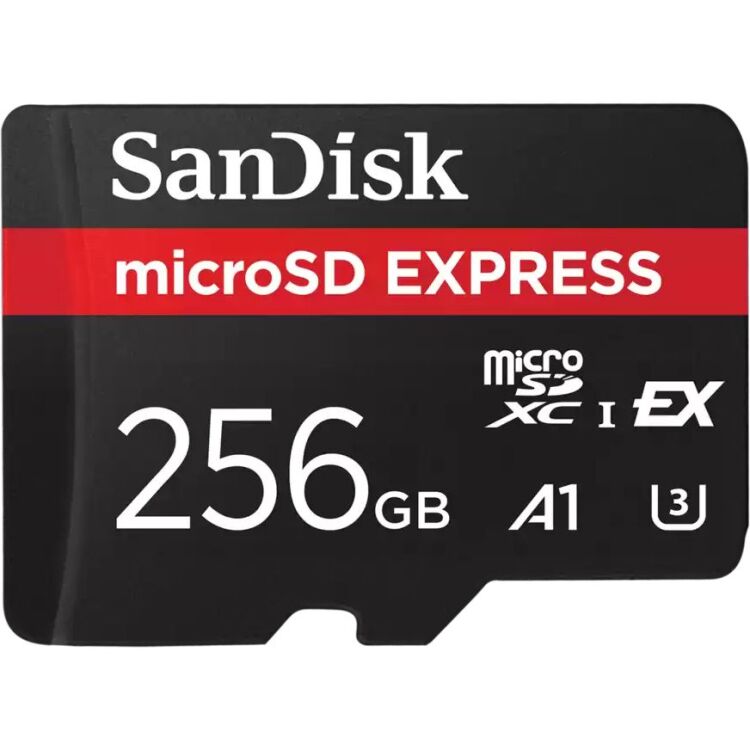SanDisk microSD Express 256 GB geheugenkaart