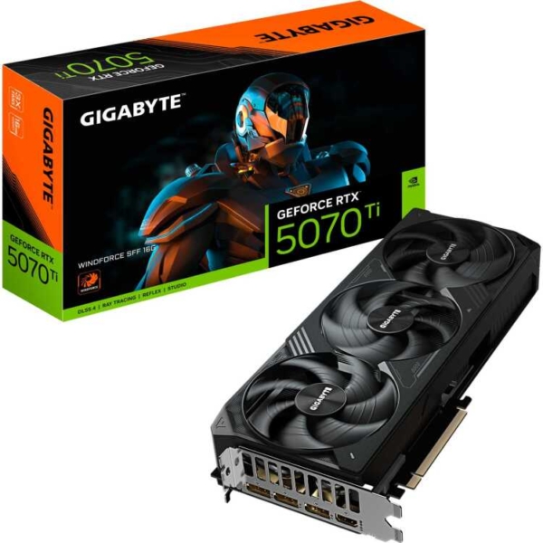 GIGABYTE GeForce RTX 5070 Ti WINDFORCE SFF 16G grafische kaart