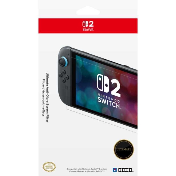 HORI Ultimate Anti-Glare Screen Filter voor Nintendo Switch 2 screenprotector