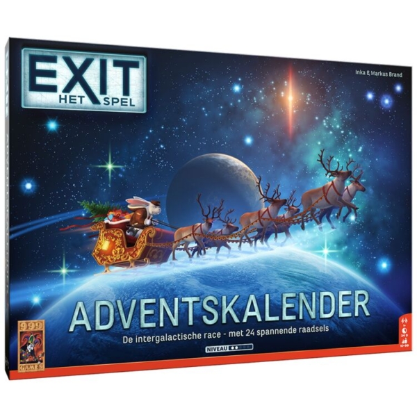 999 Games EXIT Adventskalender: De intergalactische race Bordspel