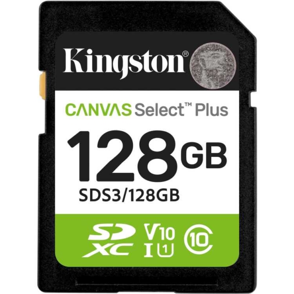 Kingston Canvas Select Plus 128 GB SDXC geheugenkaart