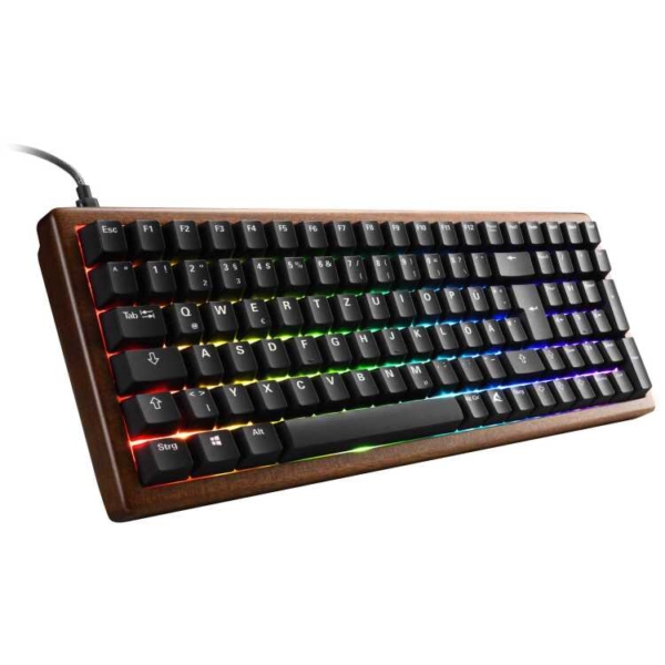 Sharkoon SKILLER SGK50 S2 Wood PBT gaming toetsenbord