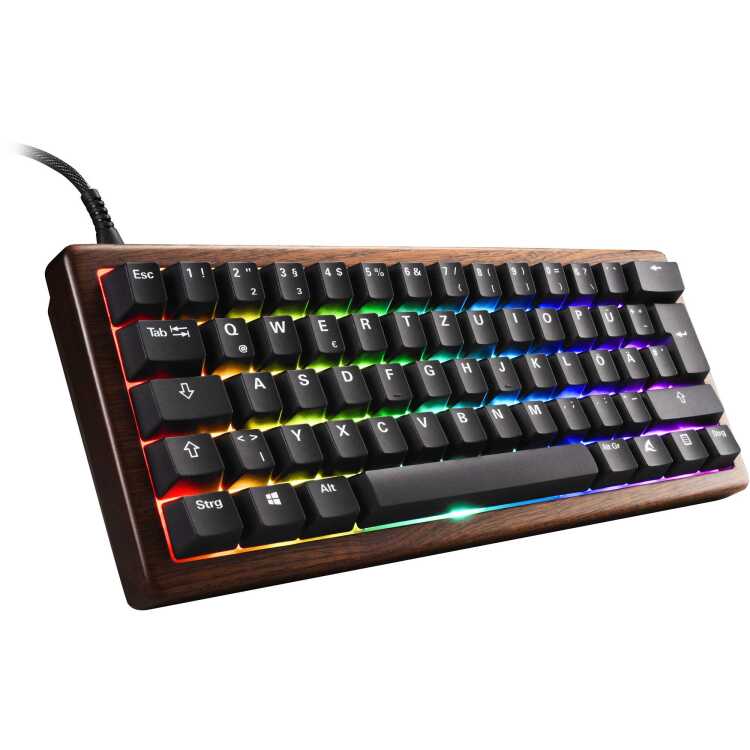 Sharkoon SKILLER SGK50 S4 Gen2 Wood PBT gaming toetsenbord
