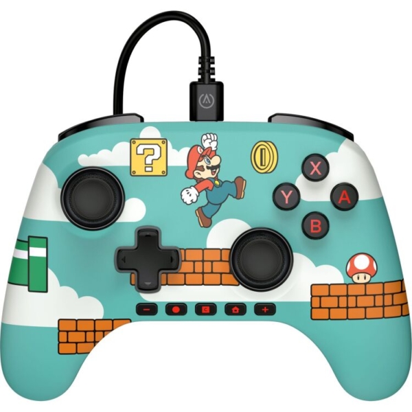 PowerA Advantage bedrade controller voor Nintendo Switch 2 - Mario-tijd gamepad