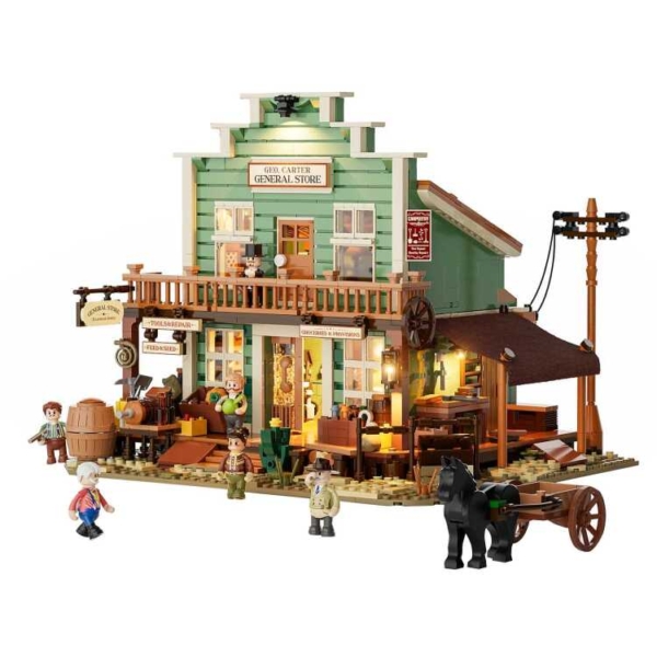 Lumibricks The Old West - General Store Constructiespeelgoed