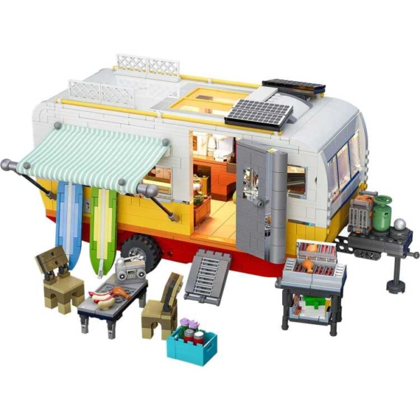 Lumibricks Vacation - Travel Trailer Constructiespeelgoed