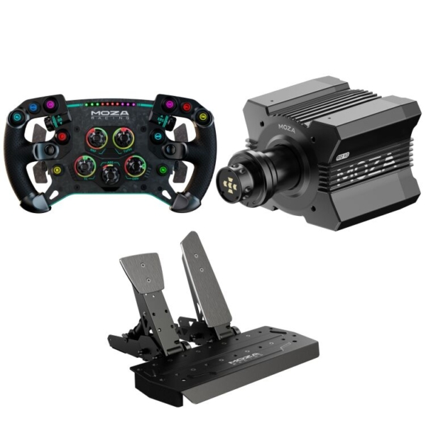 MOZA R12 V2 + GS V2P GT + SR-P bundel stuur