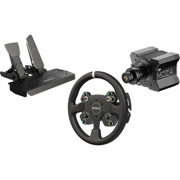 MOZA R9 V3 + CS V2P + SR-P bundel stuur