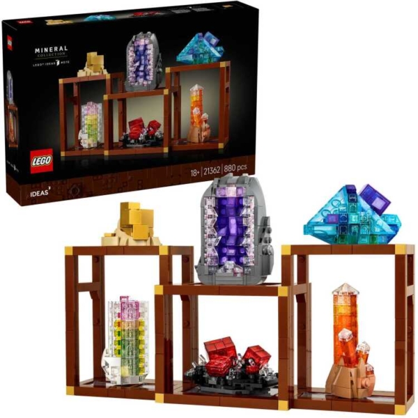 LEGO Ideas - Mineralenverzameling Constructiespeelgoed