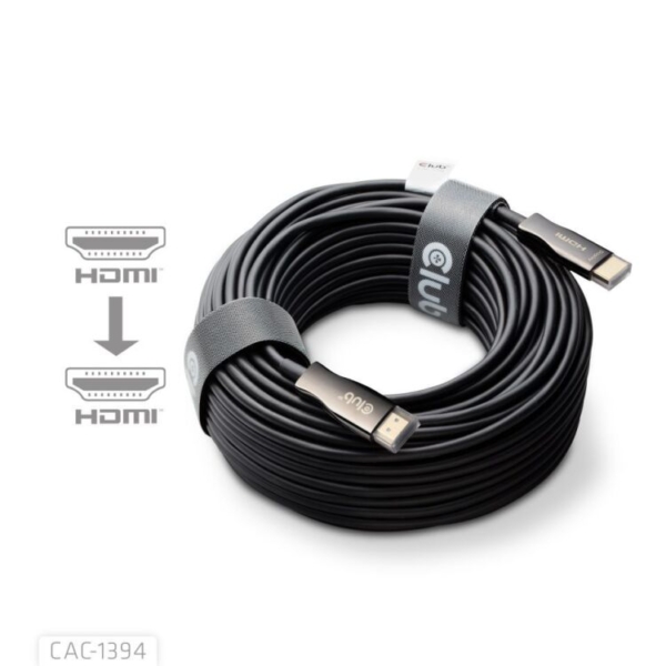 Club 3D HDMI Hybrid AOC Cable 8K60Hz/4K120Hz, 100 m kabel