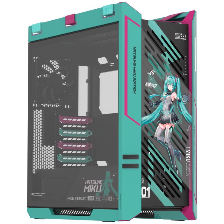 ASUS ROG Strix Helios II Hatsune Miku Edition midi tower behuizing