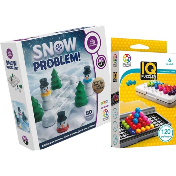 SmartGames Snow Problem + IQ Puzzler Pro Bundel Denkspel