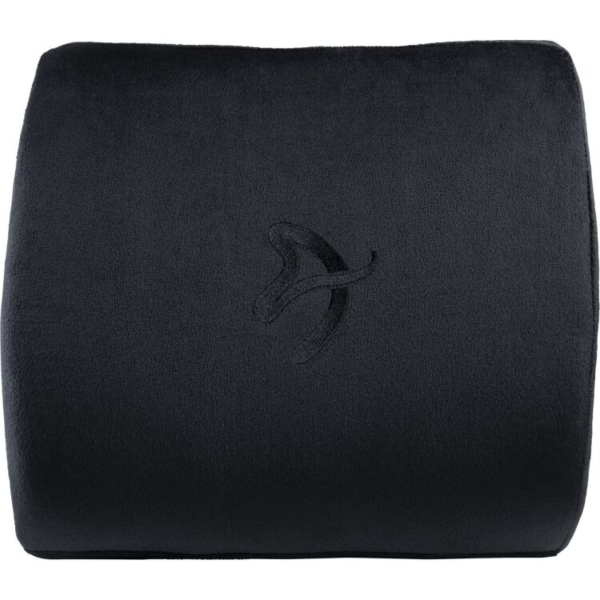 Arozzi Lumbar Support Black Velour - Horizontal Straps inlegkussen