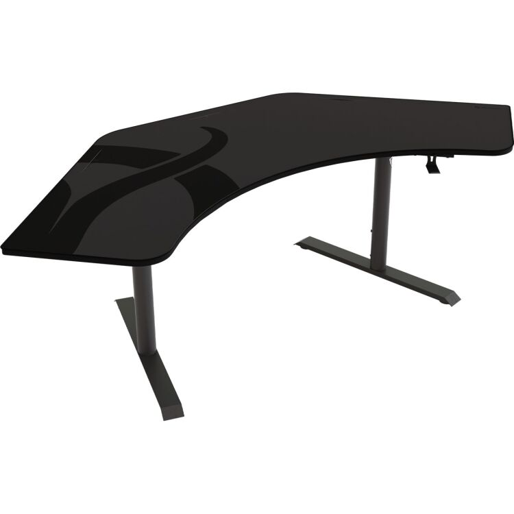 Arozzi Arena Angelo - Gun Metal gaming desk