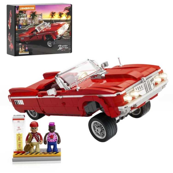 Lumibricks Collectible Low Rider - Big Red Constructiespeelgoed