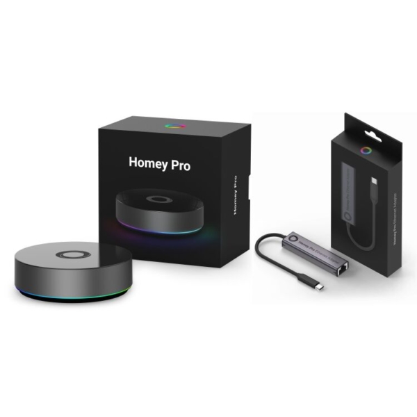 Athom Homey Pro (2026) + Ethernet adapter basisstation