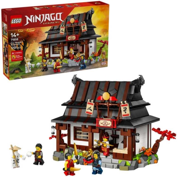 LEGO Ninjago - 15-jarig jubileum: Smederij De Vier Wapens Constructiespeelgoed