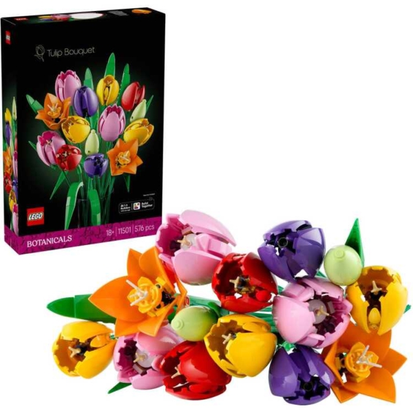 LEGO The Botanical Collection - Boeket met tulpen Constructiespeelgoed
