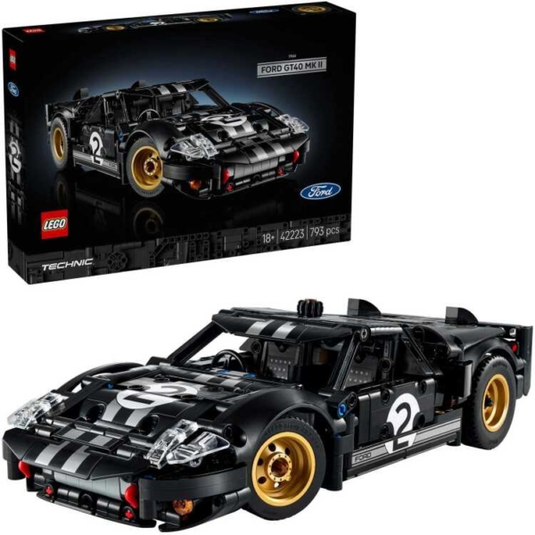 LEGO Technic - 1966 Ford GT40 MKII racewagen Constructiespeelgoed