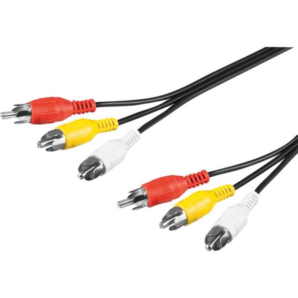 goobay Cinchstekker (RCA) kabel