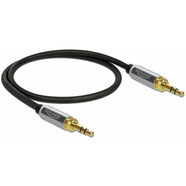 DeLOCK Stereokabel 3,5 mm 3 Pin-stekker > 3,5 mm 3 Pin-stekker