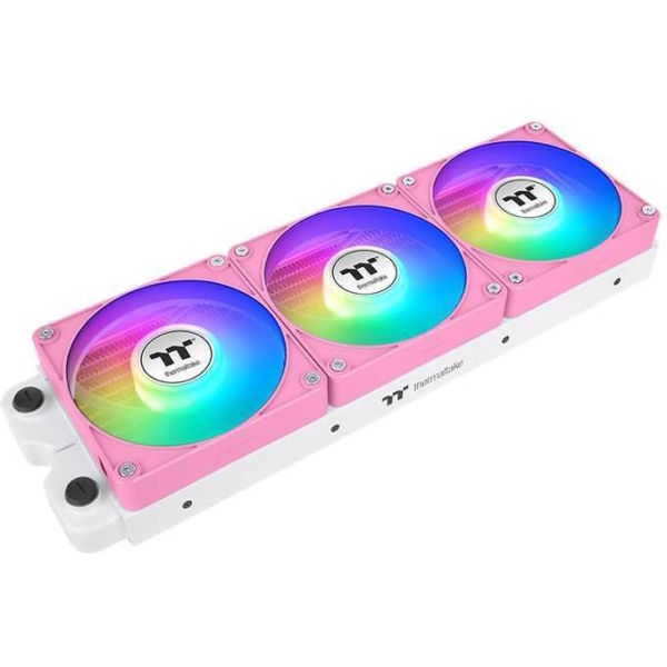 Thermaltake CT120 EX Reverse ARGB Sync PC Cooling Fan Pink (3-Fan Pack) case fan