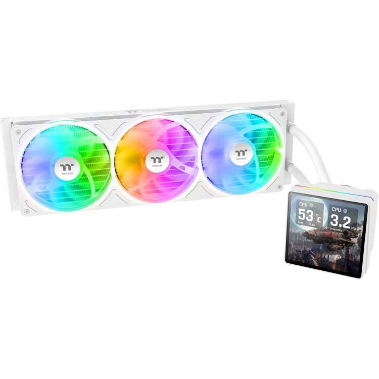 Thermaltake TH360 V3 Ultra ARGB Sync AIO Liquid Cooler - Snow Edition waterkoeling