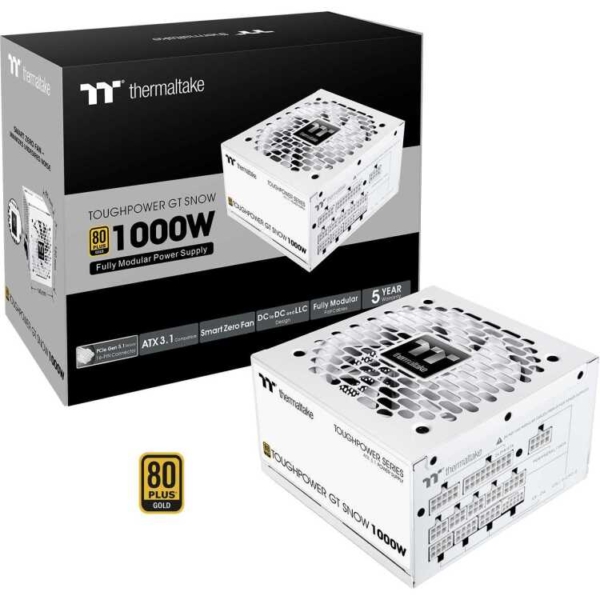 Thermaltake Toughpower GT Snow 1000W voeding