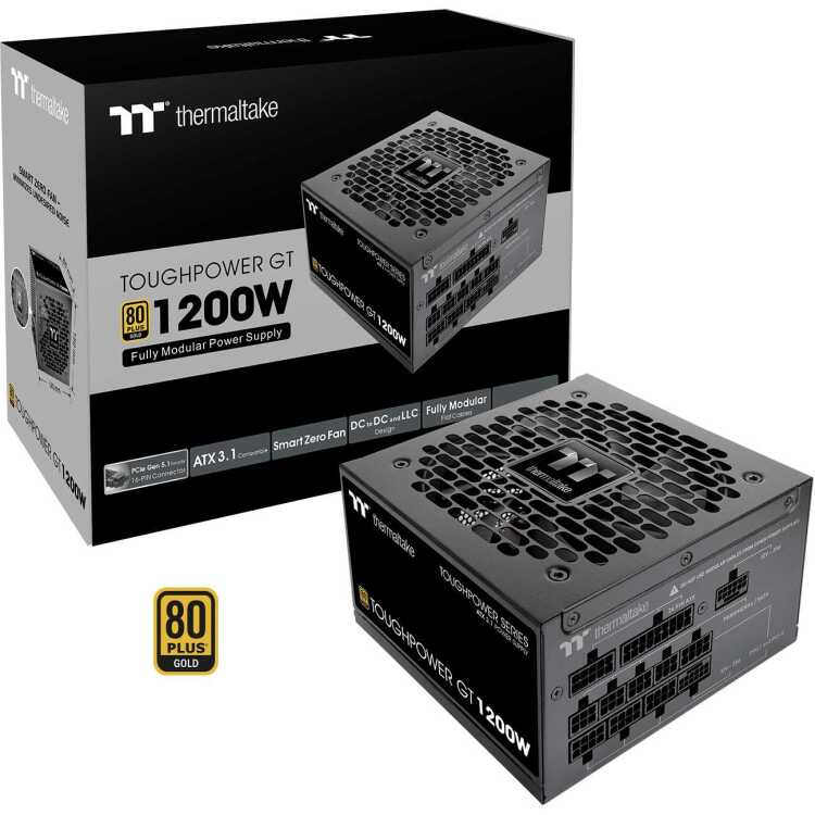 Thermaltake Toughpower GT 1200W voeding