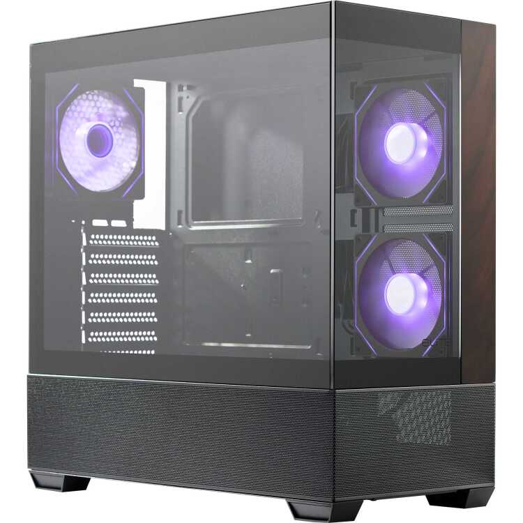 Cooler Master Elite 690 Wood midi tower behuizing