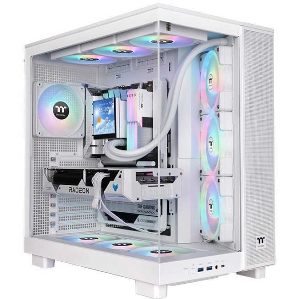 Thermaltake View 380 XL TG ARGB Snow midi tower behuizing