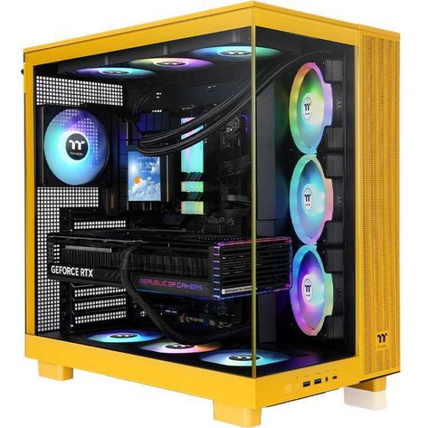 Thermaltake View 380 XL TG ARGB Bumblebee midi tower behuizing