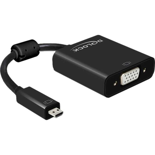 DeLOCK Micro-HDMI naar VGA adapter