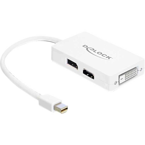 DeLOCK Mini DisplayPort naar DisplayPort / HDMI / DVI adapter