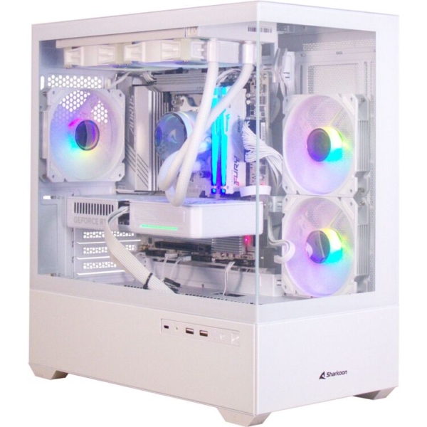 ALTERNATE Thunderstorm Pro Ryzen 7 - RTX 5060 Ti White gaming pc