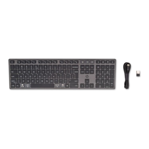 HP 720 Multi-Device Rechargeable Wireless Keyboard toetsenbord