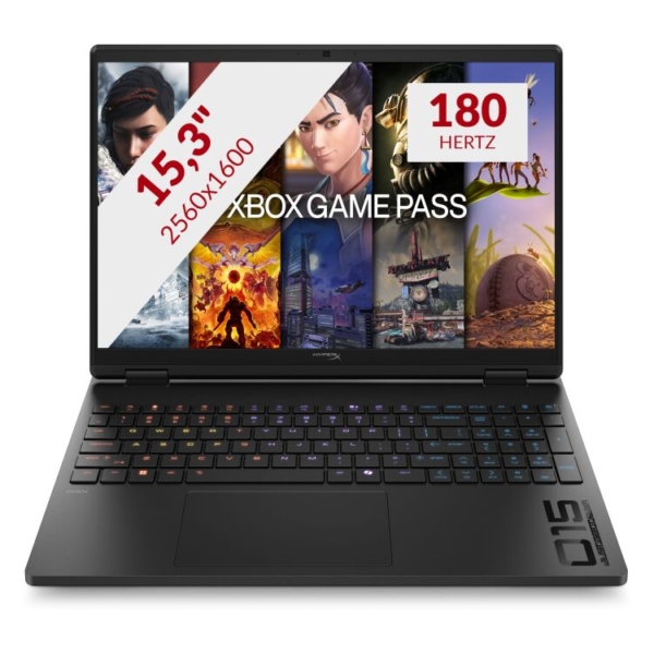 HyperX OMEN 15 inch Gaming Laptop PC 15-ga0070nd 15.3''