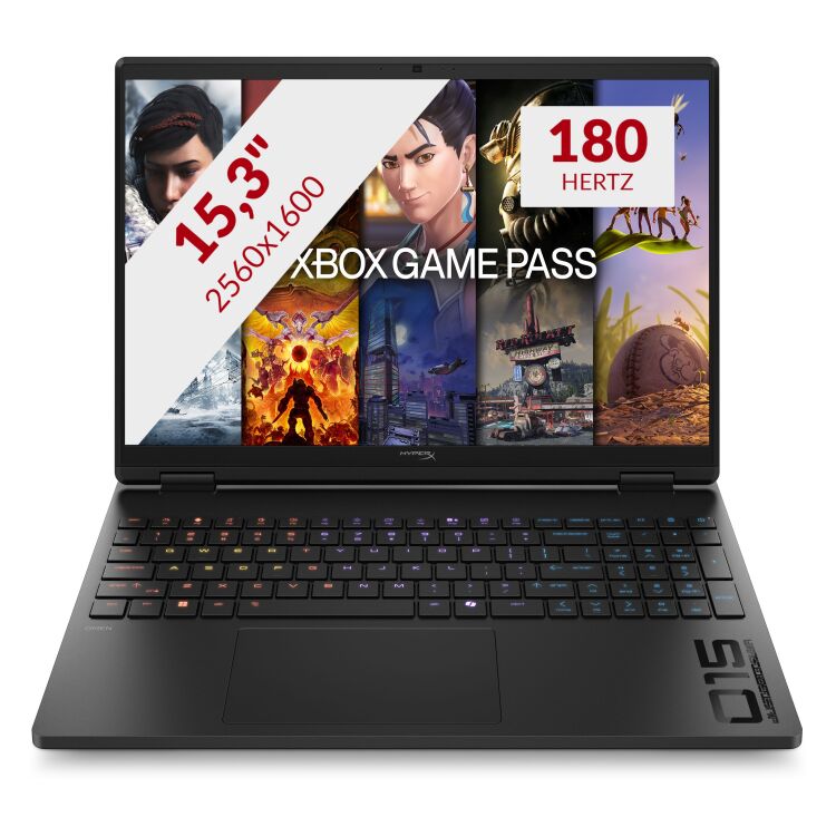 HyperX OMEN 15 inch Gaming Laptop PC 15-ga0070nd 15.3''