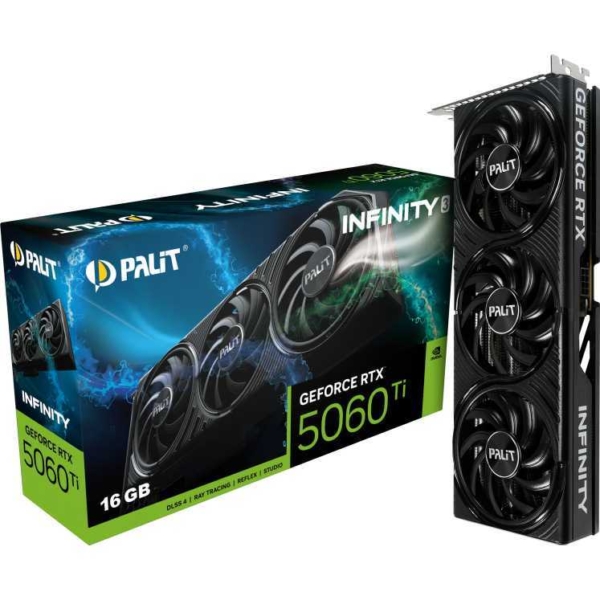 Palit GeForce RTX 5060 Ti Infinity 3 16GB grafische kaart