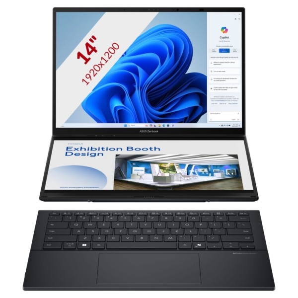 ASUS Zenbook Duo UX8406CA-QL038W 14'' Copilotplus 2-in-1 laptop