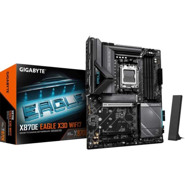 GIGABYTE X870E EAGLE X3D WIFI7 moederbord