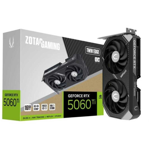 ZOTAC GeForce RTX 5060 Ti Twin Edge OC 16GB grafische kaart