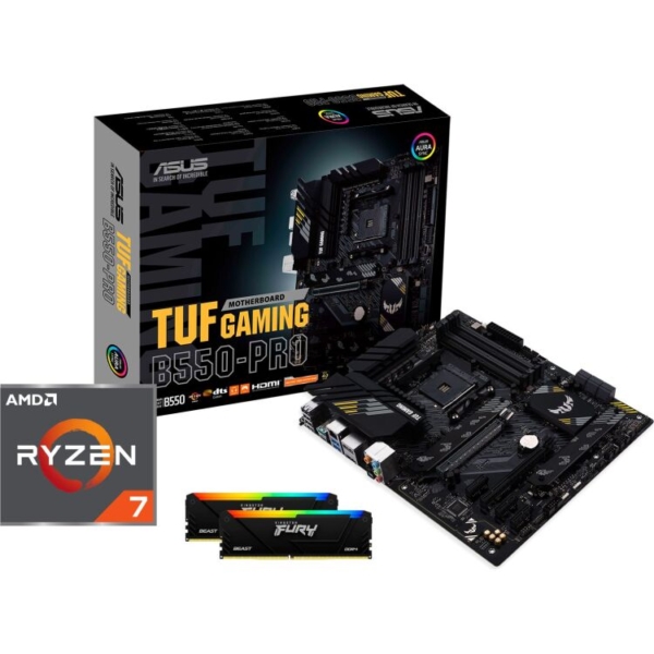 ALTERNATE Upgrade Kit TUF GAMING B550-PRO + Ryzen 7 5700G + 32 GB