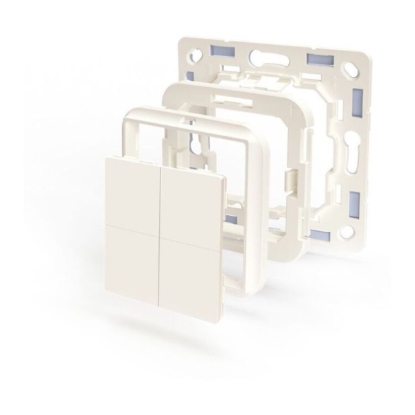 Shelly BLU Wall Switch 4 (without adapter and frame) schakelaar