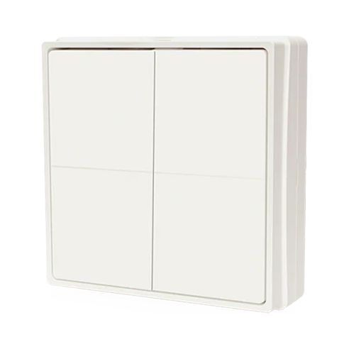 Shelly BLU Wall Switch 4 (Stand Alone) schakelaar