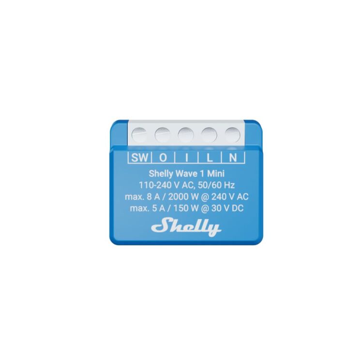 Shelly Wave 1 Mini LR (EU) relais